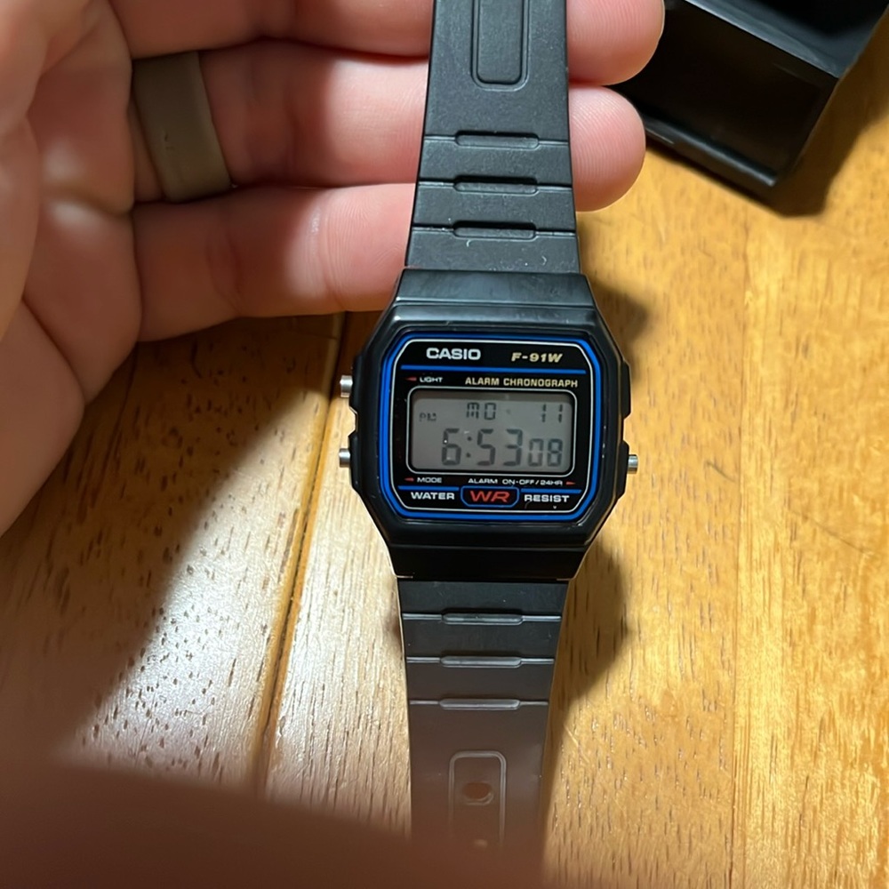 Casio f91w